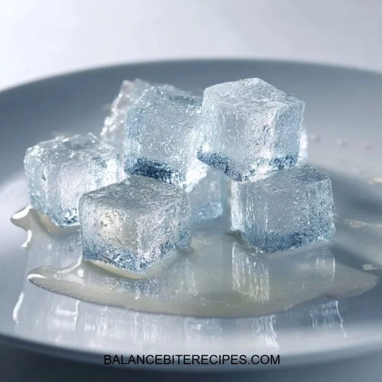 Clear gelatin treat dessert in a bowl with fresh fruits
