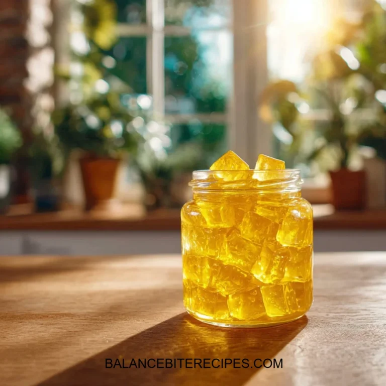 Gelatin snack in various flavors for a healthy weight loss treat