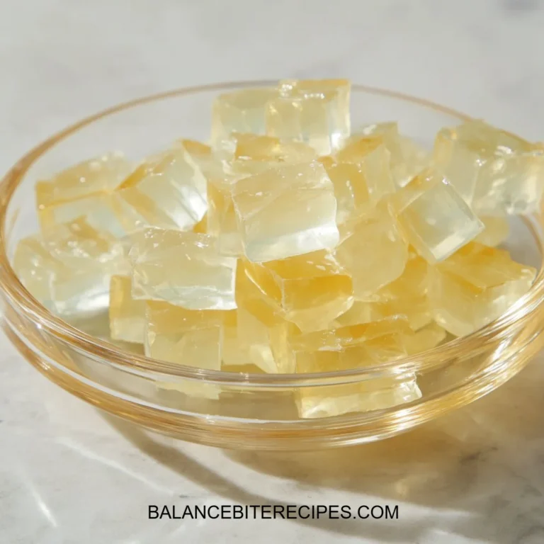 Gelatin Trick recipe for weight loss in a colorful bowl with fresh fruits